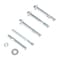 Vestil Sleeve Anchor, 3/8" Dia., 5/8" L, Steel Zinc Plated, 4 PK AS-584-4PK - alternate 1